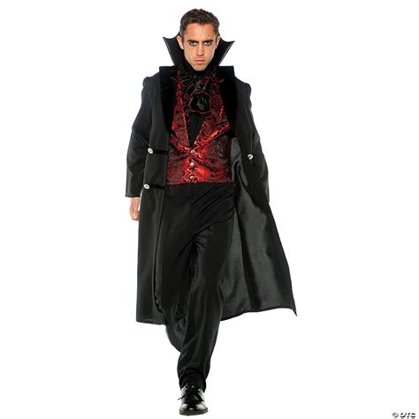 goth costume for men|men's gothic vampire costume.